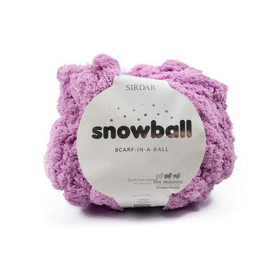 Sirdar Snowball Scarf-In-A-Ball - Purple