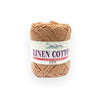 Summer Linen Cotton Yarn - Light Brown