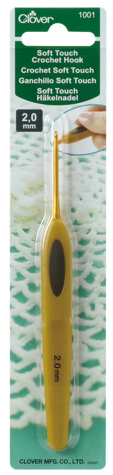 Clover Soft Touch Crochet Hooks (2.0mm)