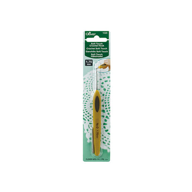 Clover Soft Touch Steel Crochet Hooks (1.75mm)