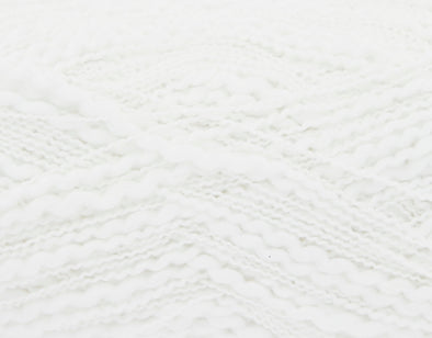 White lace yarn