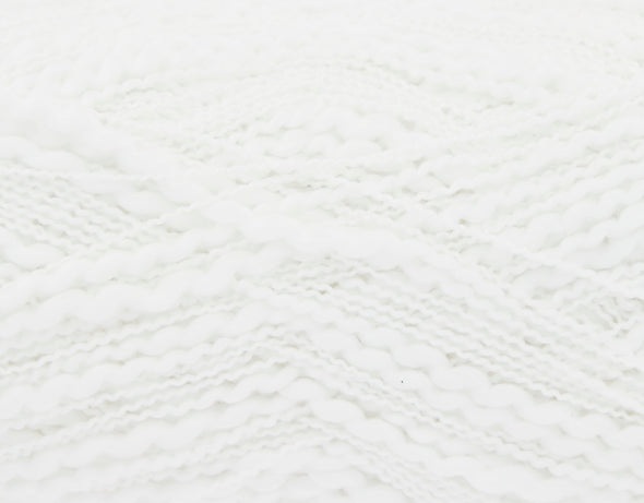 White lace yarn