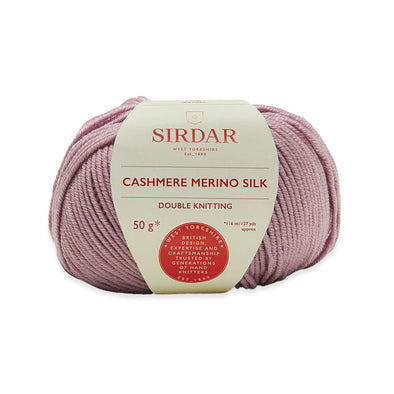 Sirdar Cashmere Merino Silk DK Yarn - Purple