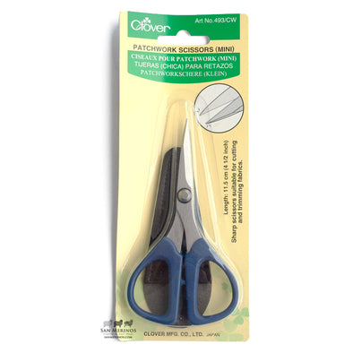 Clover Patchwork Scissors (Mini), (11.5cm)
