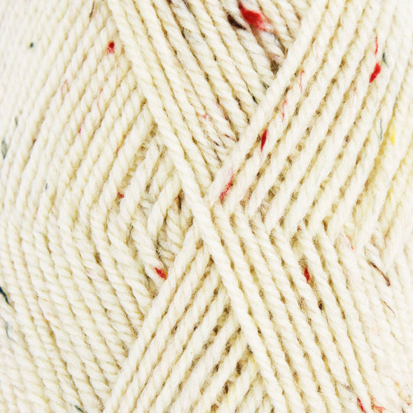 KING COLE FASHION ARAN Wool-Blend Yarn - Cream