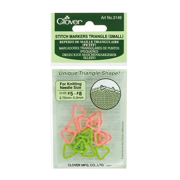 Clover Stitch Markers Triangle