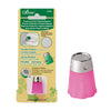 Clover Protect and Grip Rubber Thimbles - Pink