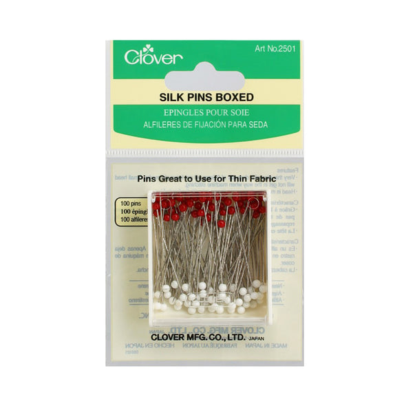 Clover Silk Pins (Boxed)