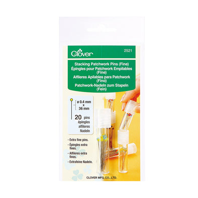 Clover Stacking Patchwork Pins (Fine)