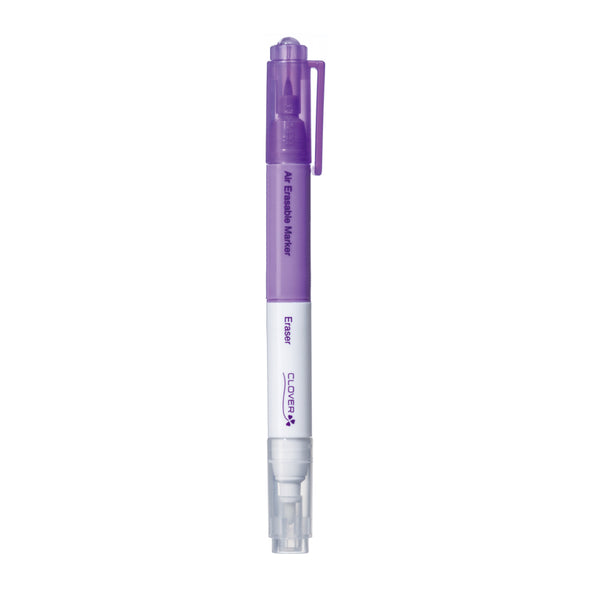 Clover Air Erasable Marker with Eraser (Purple Fine)