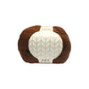 Daruma Knitting Cotton yarn - Brown