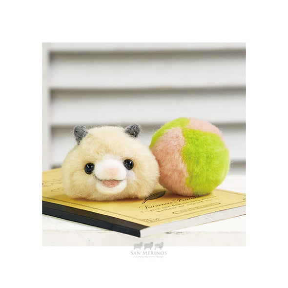 Wool PomPom Hamster and Ball Kit