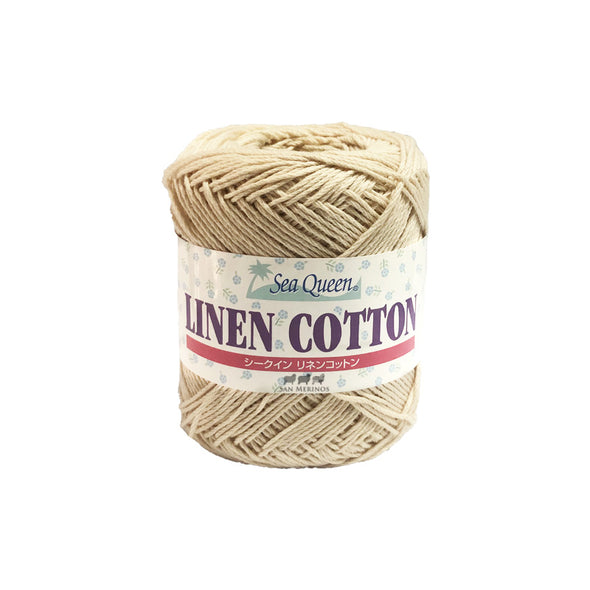 Quality Linen Cotton Yarn -  Cream
