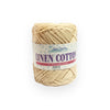 Quality Linen Cotton Yarn - Sand 