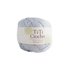 Egyptian cotton crochet yarn - pastel blue