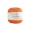 Egyptian cotton crochet yarn - orange