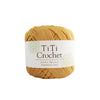 Egyptian cotton crochet yarn - light brown