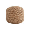 100% Mercerised Cotton Quality Crochet Yarn - Brown