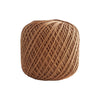 100% Mercerised Cotton Quality Crochet Yarn - Brown