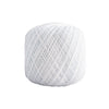 100% Mercerised Cotton Quality Yarn - White