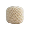 100% Mercerised Cotton Quality Yarn - Cream